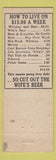 Matchbook Cover - Rea's Big Spring Grocery Livingston TN