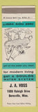 Matchbook Cover - JA Voss Gould Water Systems Burnsville MN