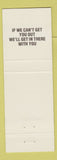 Matchbook Cover - Green's Bail Bonds Napa Fairfield Santa Rosa Vallejo CA