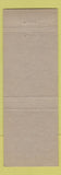 Matchbook Cover - Meadowview Garage Longmeadow MA AAA