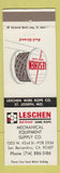 Matchbook Cover - Leschen Wire Rope Mechanical Equipment San Bernardino CA