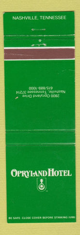 Matchbook Cover - Opryland Hotel Nashville TN WEAR