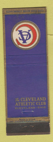 Matchbook Cover - Cleveland Athletic Club OH