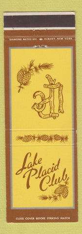 Matchbook Cover - Lake Placid Club NY
