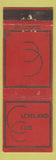 Matchbook Cover - Cleveland Club OH WEAR