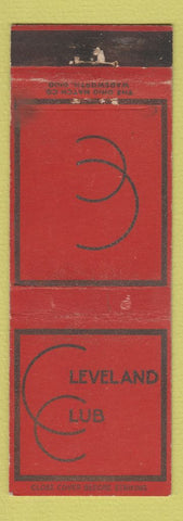 Matchbook Cover - Cleveland Club OH WEAR