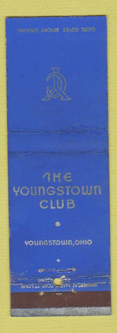 Matchbook Cover - Youngstown Club OH