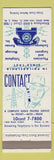 Matchbook Cover - Telephone Message Bureau Answering Service Philadelphia PA