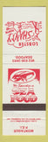 Matchbook Cover - Lobster Shanty North Montague PEI PE