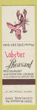 Matchbook Cover - Lobster and Pheasant Restaurant Cleveland OH Sheraton Airport
