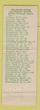 Matchbook Cover - Gateway Motel South Portland ME