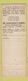 Matchbook Cover - Dr Barnardo's Homes for Childen London UK WEAR