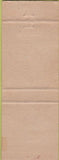 Matchbook Cover - Revotone Fabrics dry cleaning BLANK