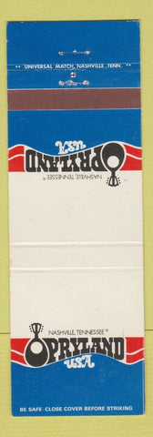 Matchbook Cover - Opryland USA Nashville TN