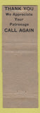 Matchbook Cover - Morgantown Fire Company Fair WV? Buick Raffle WEAR