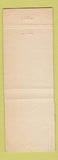 Matchbook Cover - Leesport Fire Company Leesport PA