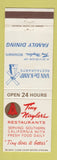 Matchbook Cover - Tiny Naylors Restaurants Van DeKamp