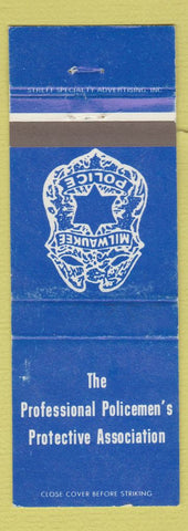 Matchbook Cover - Professional Policemen's Protective Assoc Milwaukee WI WEAR