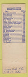Matchbook Cover - Red Mill Restaurant windmill Miami FL