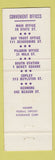 Matchbook Cover - Merchants National Bank Boston MA