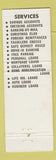 Matchbook Cover - St Augustine National Bank FL