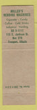 Matchbook Cover - Miller's Vending Machines Freeport IL Safety Trash Cans