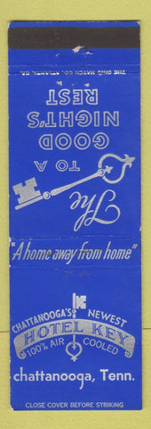 Matchbook Cover - Hotel Key Chattanooga TN
