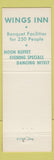 Matchbook Cover - Wings Inn Madison WI