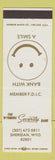 Matchbook Cover - Wyoming Security Bank Sheridan WY