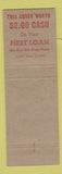 Matchbook Cover - Credit Endorsement Company Knoxville TN
