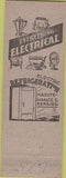 Matchbook Cover - Smith Electric Buckeye AZ