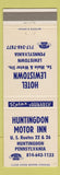 Matchbook Cover - Hotel Lewistown PA Huntingdon