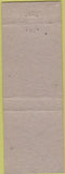 Matchbook Cover - Solock's oil gas Sayre PA