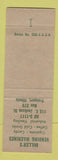 Matchbook Cover - Miller's Vending Machines Freeport IL Safety No Horseplay