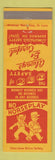 Matchbook Cover - Erwin Mills Safety No Horseplay