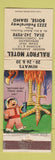 Matchbook Cover - Ralfroy Motel Boise ID WEAR