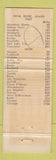 Matchbook Cover - Ralfroy Motel Boise ID WEAR