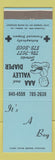 Matchbook Cover - AAA Valley Diaper Service It's A Boy