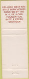 Matchbook Cover - Kellogg West Cal Poly Tech Pomona CA WEAR