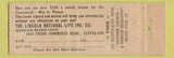 Matchbook Cover - Lincoln National Insurance Cleveland OH Abraham