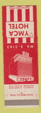 Matchbook Cover - YMCA Hotel Chicago IL RED