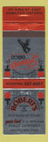 Matchbook Cover - Peach's Disco Robert's Restaurant Hamilton ON