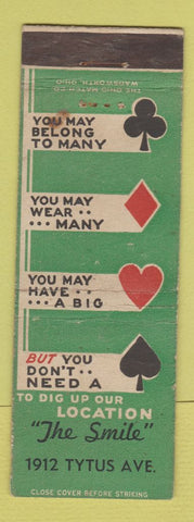 Matchbook Cover - The Smile