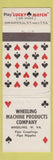 Matchbook Cover - Wheeling Machine Products WV Lucky Match