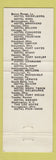 Matchbook Cover - Hotel Miami Dayton OH Albert Pick