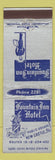 Matchbook Cover - Fountain Inn Hotel New Castle PA bellhop