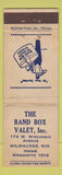 Matchbook Cover - Band Box Valet Milwaukee WI bellhop