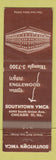Matchbook Cover - Southtown YMCA Chicago IL