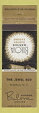 Matchbook Cover - Bulova Watches Jewel Box Goldsboro NC