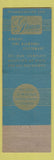 Matchbook Cover - Gruen Watches EA Oberrecht